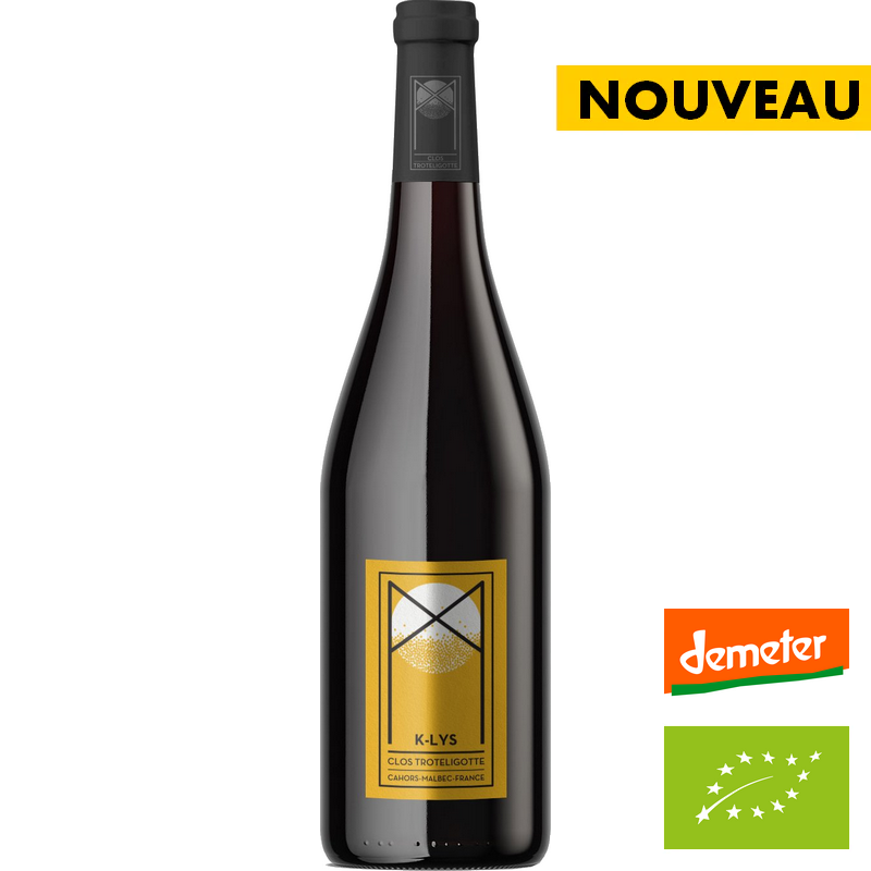 Cahors - K-Lys 2019 - Clos Troteligotte 🚨16 bouteilles disponibles🚨