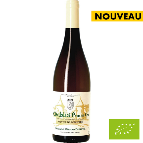 Chablis 1er Cru - Montée de Tonnerre Blanc 2022 - Domaine Gérard Duplessis 🚨9 bouteilles disponibles🚨