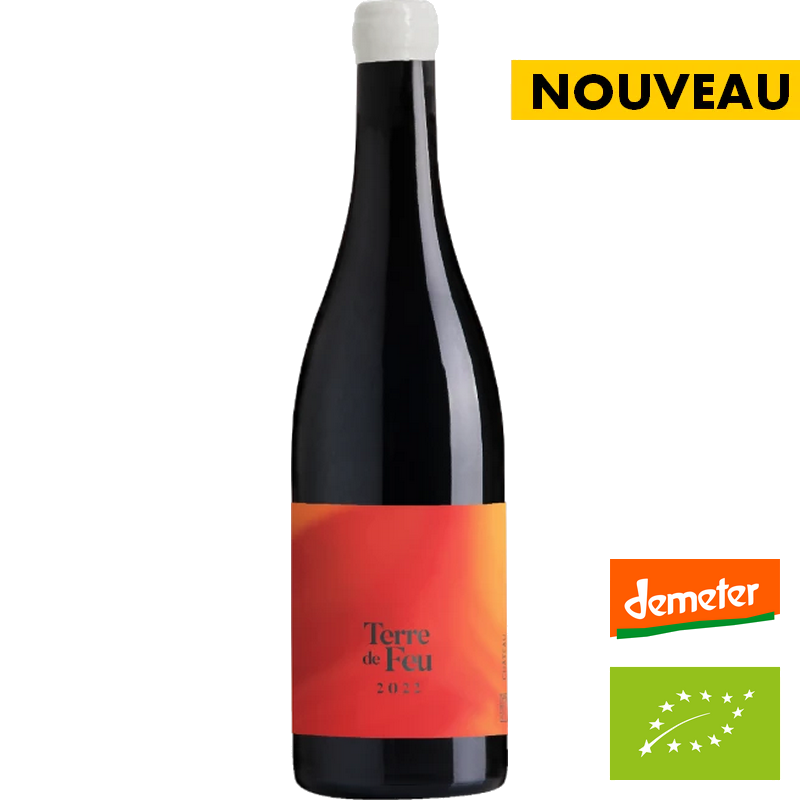 Costières de Nîmes - Terre de Feu Rouge 2022 - Château Mourgues du Grès 🚨18 bouteilles disponibles🚨