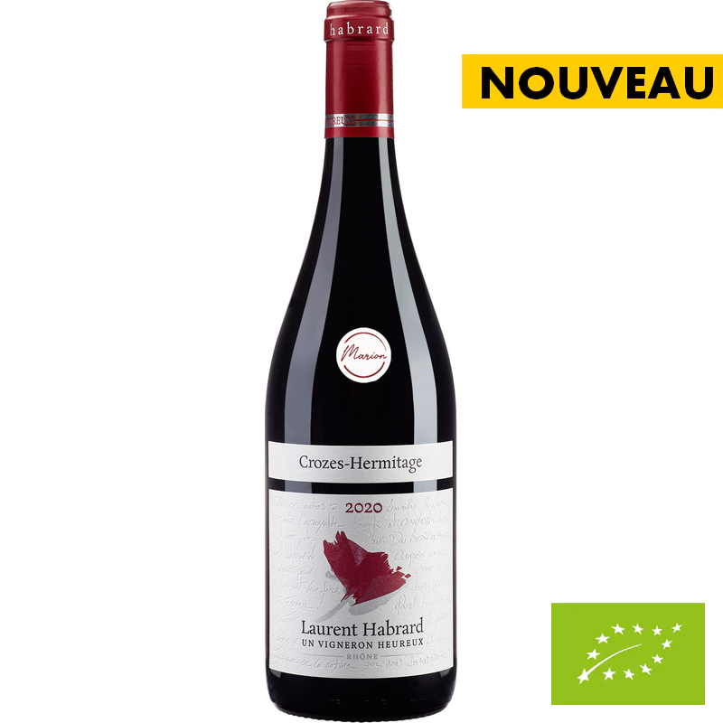 Crozes-Hermitage - Cuvée Marion 2020 - Domaine Laurent Habrard 🚨Dernière bouteille disponible🚨