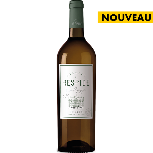 Graves - Callipyge Blanc 2023 - Château de Respide 🚨53 bouteilles disponibles🚨