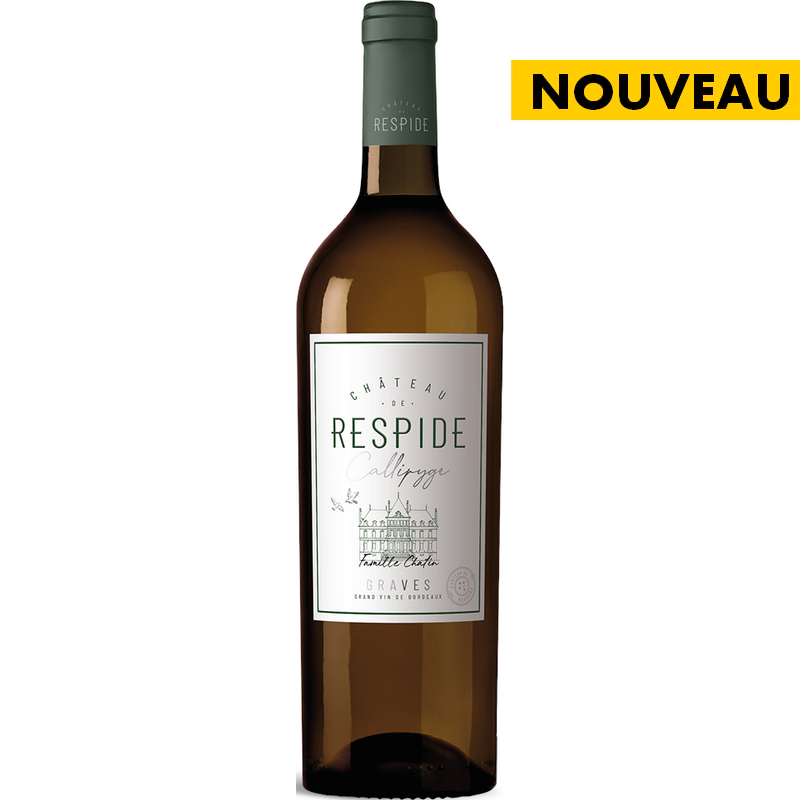 Graves - Callipyge Blanc 2023 - Château de Respide 🚨53 bouteilles disponibles🚨