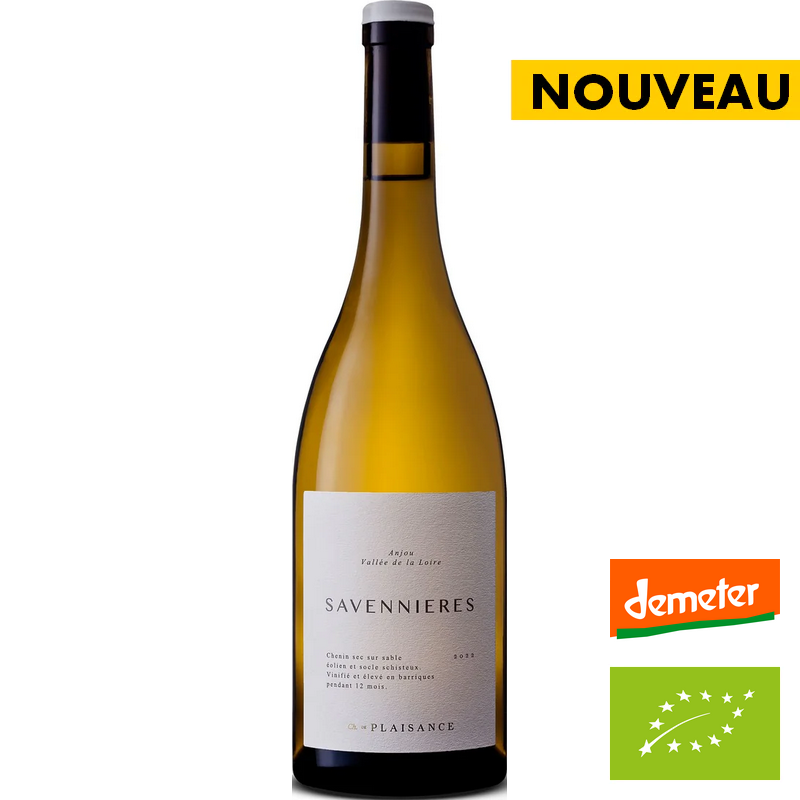 Savennières - Blanc 2023 - Château de Plaisance 🚨19 bouteilles disponibles🚨
