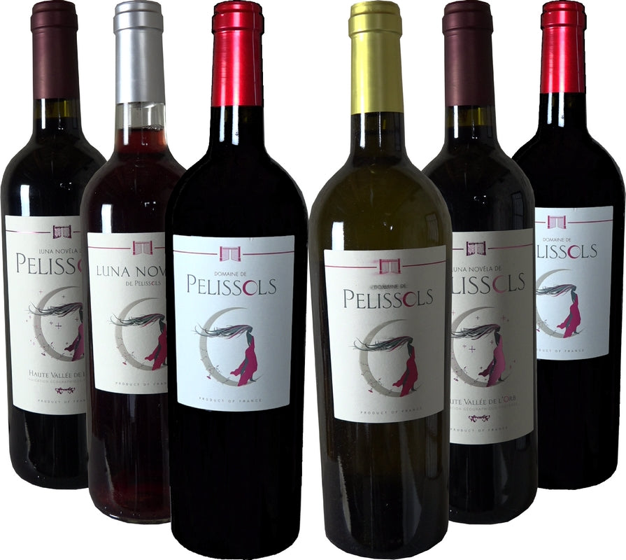 Domaine de Pélissols - Coffret découverte 6 bouteilles ⚠ Dernier coffret disponible ⚠
